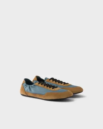 Adidași din Re-Nylon și piele de căprioară