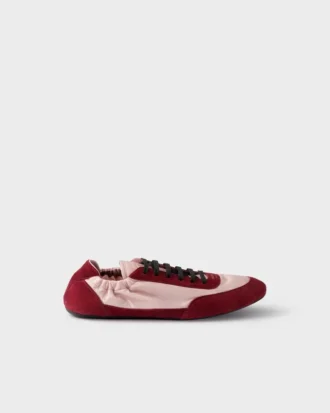 Adidași din Re-Nylon și piele de căprioară