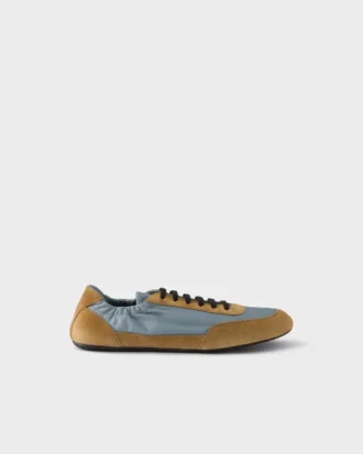 Adidași din Re-Nylon și piele de căprioară
