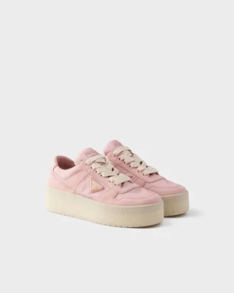 Adidași Downtown Bold Re-Nylon și piele de căprioară