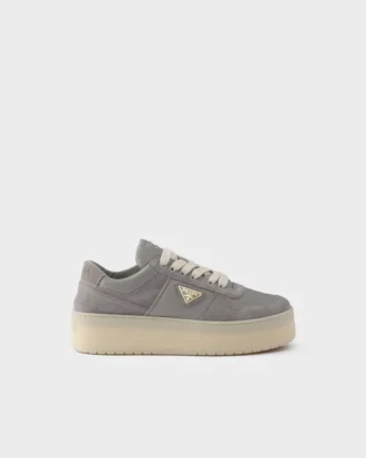 Adidași Downtown Bold Re-Nylon și piele de căprioară
