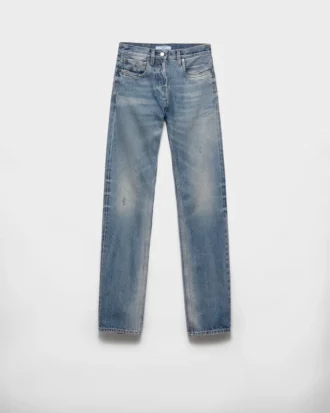 Blugi din denim conici