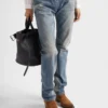 Blugi din denim conici Blugi din denim conici