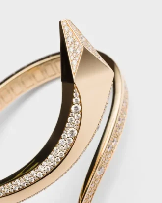 Brățară Eternal Gold Snake din aur galben și diamante Brățară Eternal Gold Snake din aur galben și diamante