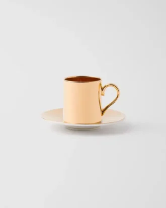 Ceașcă de cafea din porțelan – Aur masiv