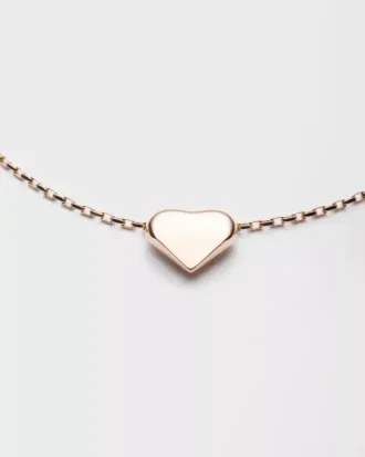 Colier Eternal Gold Nano Heart din aur roz Colier Eternal Gold Nano Heart din aur roz