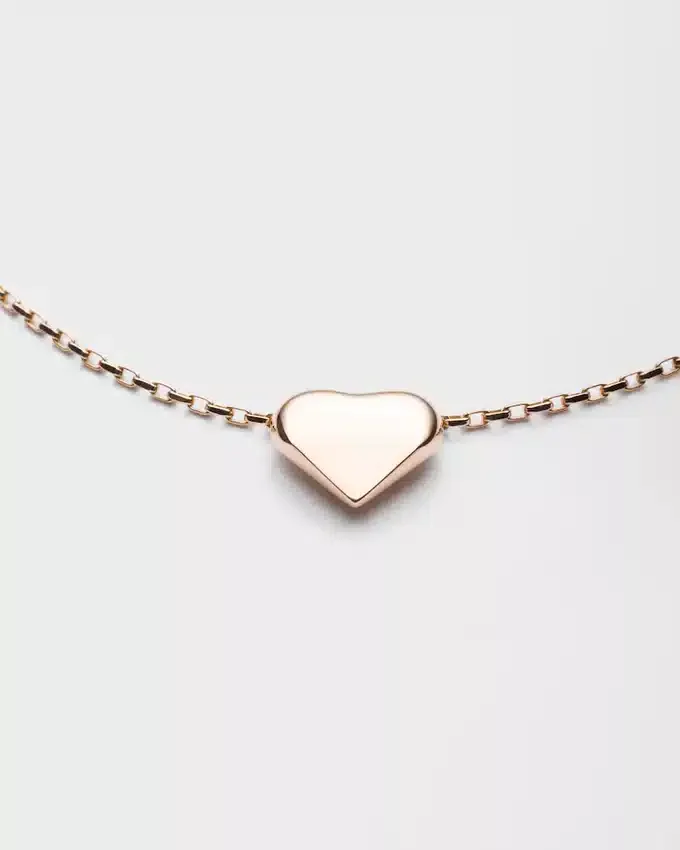 Colier Eternal Gold Nano Heart din aur roz Colier Eternal Gold Nano Heart din aur roz