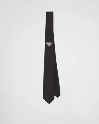 Cravată din gabardină Re-Nylon