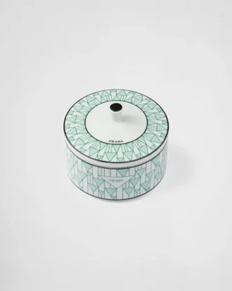Cutie din porțelan – Verde Viena