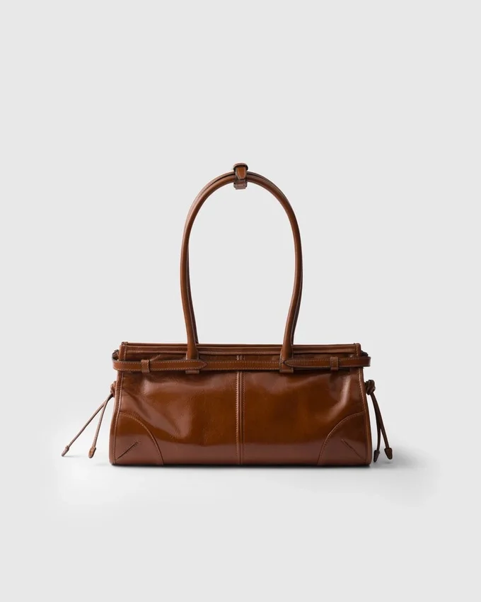 Geantă de mână Prada Bonnie Medium din piele Geantă de mână Prada Bonnie Medium din piele