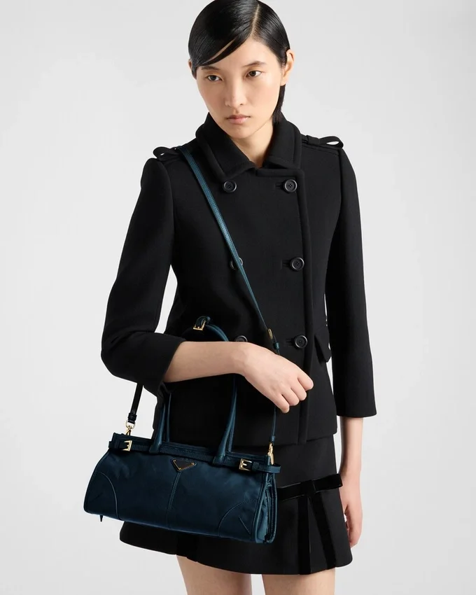 Geantă de mână Prada Bonnie Medium din piele Geantă de mână Prada Bonnie Medium din piele