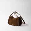 Geantă de mână Prada Darling din piele de căprioară Geantă de mână Prada Darling din piele de căprioară