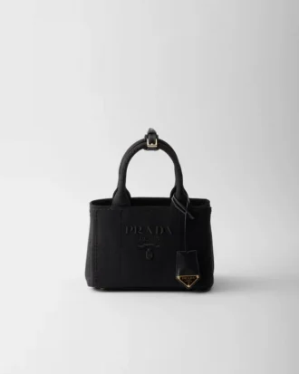 Geantă de mână Prada Jardiniare Mini din pânză de bumbac