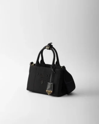 Geantă de mână Prada Jardiniare Mini din pânză de bumbac