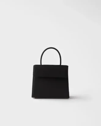 Geantă de mână Prada Minuit din satin