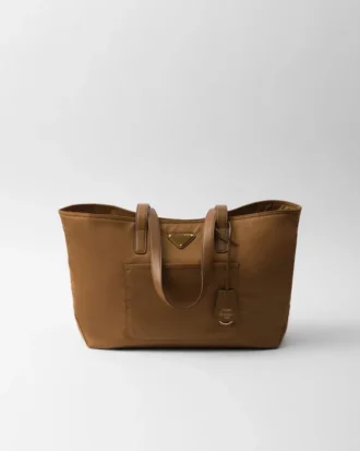 Geantă de mână Prada Re-Edition 1978, medie, din Re-Nylon și piele Saffiano