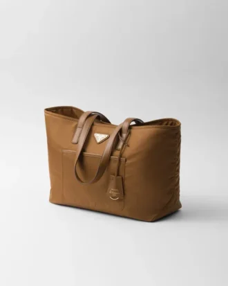 Geantă de mână Prada Re-Edition 1978, medie, din Re-Nylon și piele Saffiano