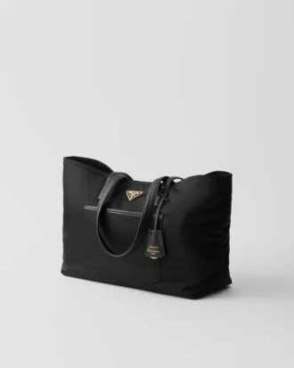 Geantă de mână Prada Re-Edition 1978, medie, din Re-Nylon și piele Saffiano