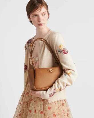Geantă de umăr din piele Prada Darling Medium