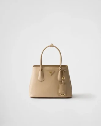 Geantă mică Prada Double din piele Saffiano