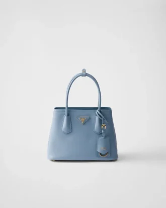 Geantă mică Prada Double din piele Saffiano