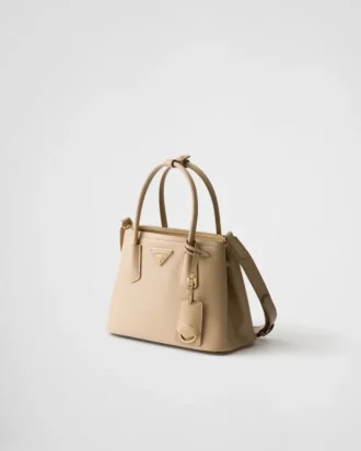Geantă mică Prada Double din piele Saffiano