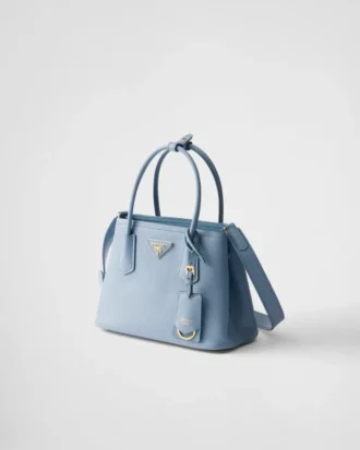 Geantă mică Prada Double din piele Saffiano