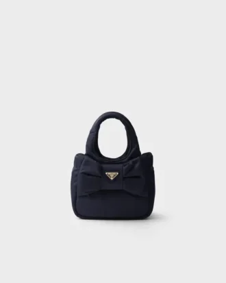Geantă mini căptușită din Re-Nylon cu fundă