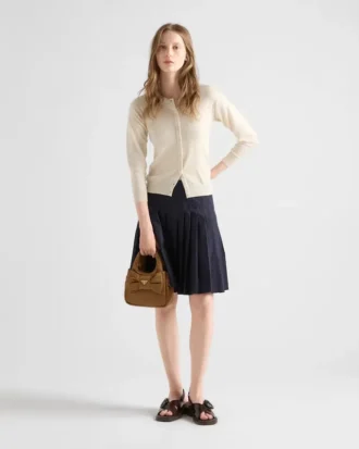 Geantă mini căptușită din Re-Nylon cu fundă