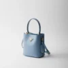 Geantă mini Prada Panier din piele Saffiano Geantă mini Prada Panier din piele Saffiano