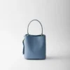 Geantă mini Prada Panier din piele Saffiano Geantă mini Prada Panier din piele Saffiano