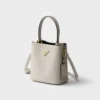 Geantă mini Prada Panier din piele Saffiano Geantă mini Prada Panier din piele Saffiano