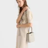 Geantă mini Prada Panier din piele Saffiano Geantă mini Prada Panier din piele Saffiano