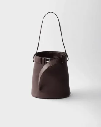 Geantă Prada Buckle din piele cu curea