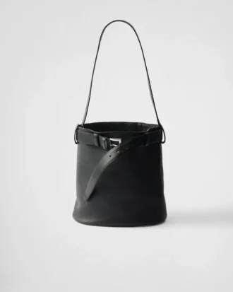 Geantă Prada Buckle din piele cu curea