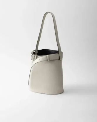 Geantă Prada Buckle din piele cu curea