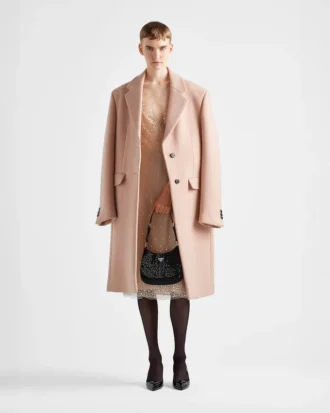 Geantă Prada Cleo din satin cu cristale