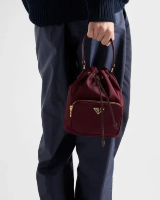 Geantă Prada Duet Re-Nylon Bucket