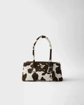 Geantă Prada Galleria medie din piele imprimată