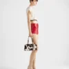 Geantă Prada Galleria medie din piele imprimată Geantă Prada Galleria medie din piele imprimată