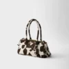 Geantă Prada Galleria medie din piele imprimată Geantă Prada Galleria medie din piele imprimată
