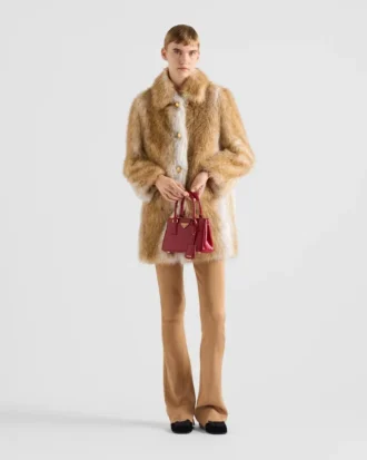 Geantă Prada Galleria Mini din piele Saffiano lăcuită