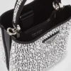 Geantă Prada Panier din satin cu cristale Geantă Prada Panier din satin cu cristale