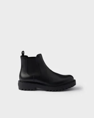 Ghete Chelsea din piele
