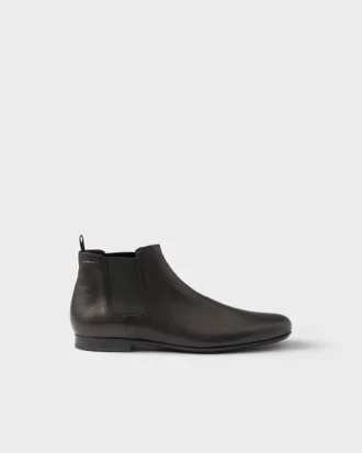 Ghete Chelsea din piele