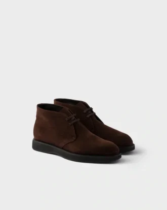Ghete Chukka din piele de căprioară