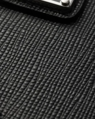 Husă din piele Saffiano pentru iPhone 16 Pro Max