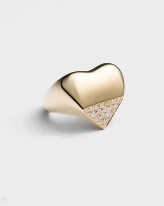 Inel Eternal Gold – Aur galben și diamante