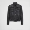 Jachetă blouson din denim Jachetă blouson din denim