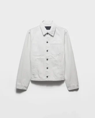 Jachetă blouson din denim Jachetă blouson din denim